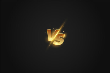 Wall Mural - the versus background. isolated vector illustration