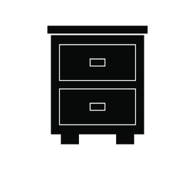 Poster - Bedside table icon