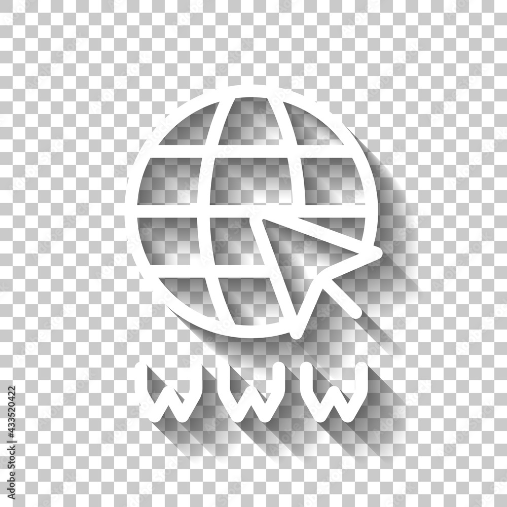 website icon png transparent white