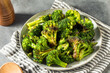 © Brent Hofacker - Homemade Organic Roasted Green Broccoli