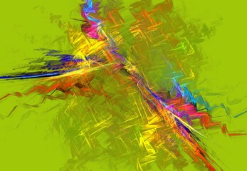 abstract colorful background with splashes