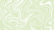 Vector Marble Texture In Matcha Latte Colors. Ink Marbling Paper Background. Elegant Luxury Backdrop. Liquid Paint Swirled Patterns. Japanese Suminagashi Or Turkish Ebru Technique. HD Format.