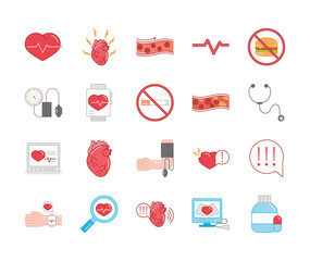 Sticker - hypertension diagnosis medical