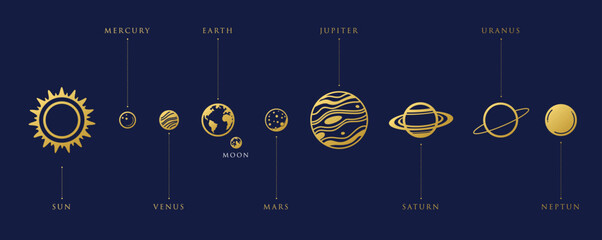 solar system planets. astronomical observatory small planet pluto, venus mercury earth moon neptune 