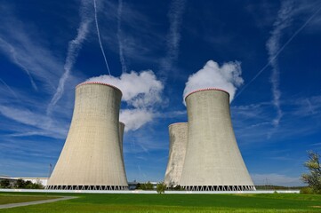 Dukovany Nuclear Power Plant - Czech Republic.