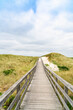 © ryszard filipowicz - Footpath on dune on Sylt. Germany.