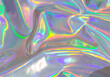 Rainbow background. Holographic abstract colors background. 