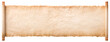 © wirakorn - old parchment paper scroll sheet vintage aged or texture isolated on white background