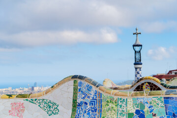 Sticker - Park Guell, Barcelona