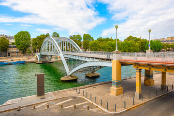 Fototapete - Debilly Bridge in Paris