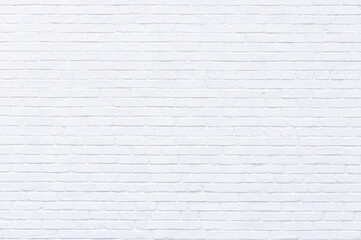  white painted brick wall texture background