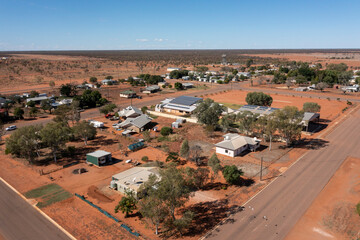 Wall Mural - the queensland town of windorah .