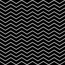 Wavy, Edgy Geometric Lines Repetitive Pattern