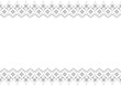 © makiaki - Seamless frame material with lace motif illustration (vector, cut out)