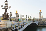 Fototapeta Paryż - Alexander 3 bridge 