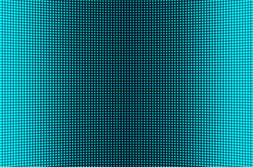 Wall Mural - led screen. tv background. lcd texture with points. pixel monitor. digital display.blue television v