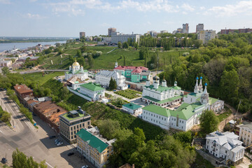 Wall Mural - View of the Annunciation Monastery in Nizhny Novgorod