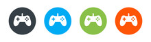 Gamepad, Joypad Icon Vector Illustration. Game Concept