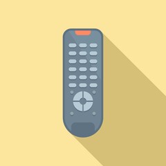 Sticker - Tv remote control icon, flat style