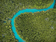 © TONTOXIN - Aerial view above Mangrove forest of Thailand. Taken by drone photography