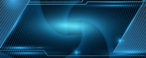 abstract blue background with lines
