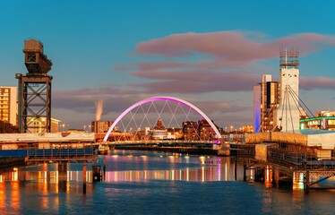 Canvas Print - Glasgow Clyde Arc