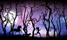 Wild And Free Silhouette Art