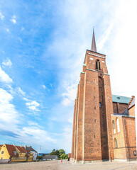 Poster - Roskilde Domkirke (cathedral) Sjælland (Region Zealand) Denmark
