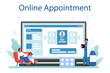 © inspiring.team - Family doctor online service or platform. Healthcare, modern medicine
