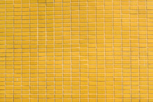 Grunge Yellow Tile Wall,  Yellow Wallpaper Background	