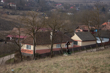 Wall Mural - Romania, House  from Milas village , Bistrita 2021