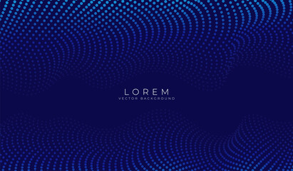 Vector background with color abstract wave dots