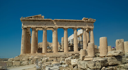 Fototapete - parthenon in Athens greece ancient monument