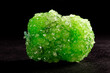 Zielony kryształ z boraksu 