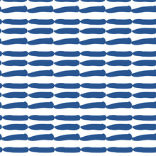 Geometric Blue Shapes Pattern Design