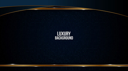 Wall Mural - abstract gold luxury background with papers shapes.realistic texture with golden halftone glittering