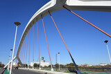 Fototapeta Most - Barqueta Bridge, Sevilla, Spain, Europe	