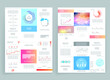© ANDRI11 - Brochure for business reports, cover layout and infographics