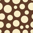 © Doeke - Big and little dots vector seamless repeat pattern print background