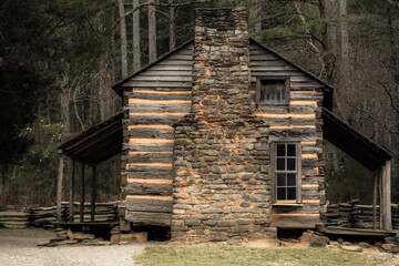 old wooden house