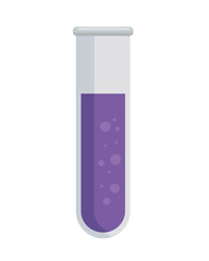 Poster - Laboratory purple tube