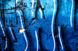 urban graffiti on wall