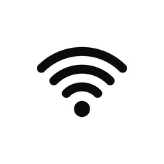 Wall Mural - Wifi icon vector. Wireless sign