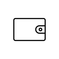 Poster - Wallet icon vector. Wallet sign