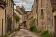 historisches Noyers im Burgund in Frankreich