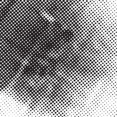 Sticker - Halftone Grunge Overlay