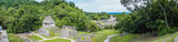 Fototapeta  - Panoramica de zona arqueológica maya