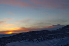 Mt. Erebus Sunset