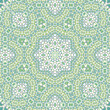 Tile azulejos mosaic seamless pattern, oriental ethnic patchwork