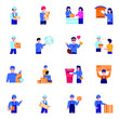 © SmashingStocks - Pack of Delivery Flat Icons